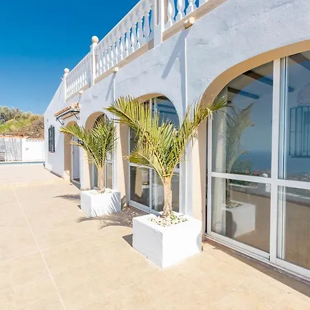 Villa Villavista Mit Meerblick Und Privatem Pool Malaga